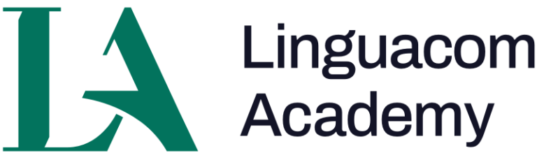 Linguacom Academy logga - Boka auktoriserad tolk online